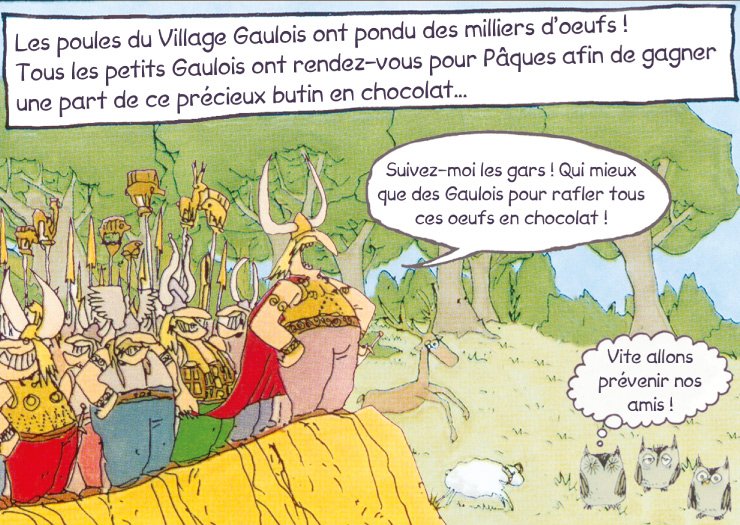 Ouverture 2013 : Les poules du Village Gaulois ont pondu des milliers d'oeufs !
