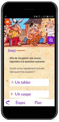 Application Le Village Gaulois - Les quizz
